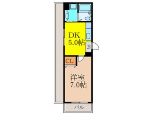 コ－トハウス神田の物件間取画像